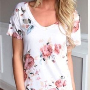 Woman’s Floral Top